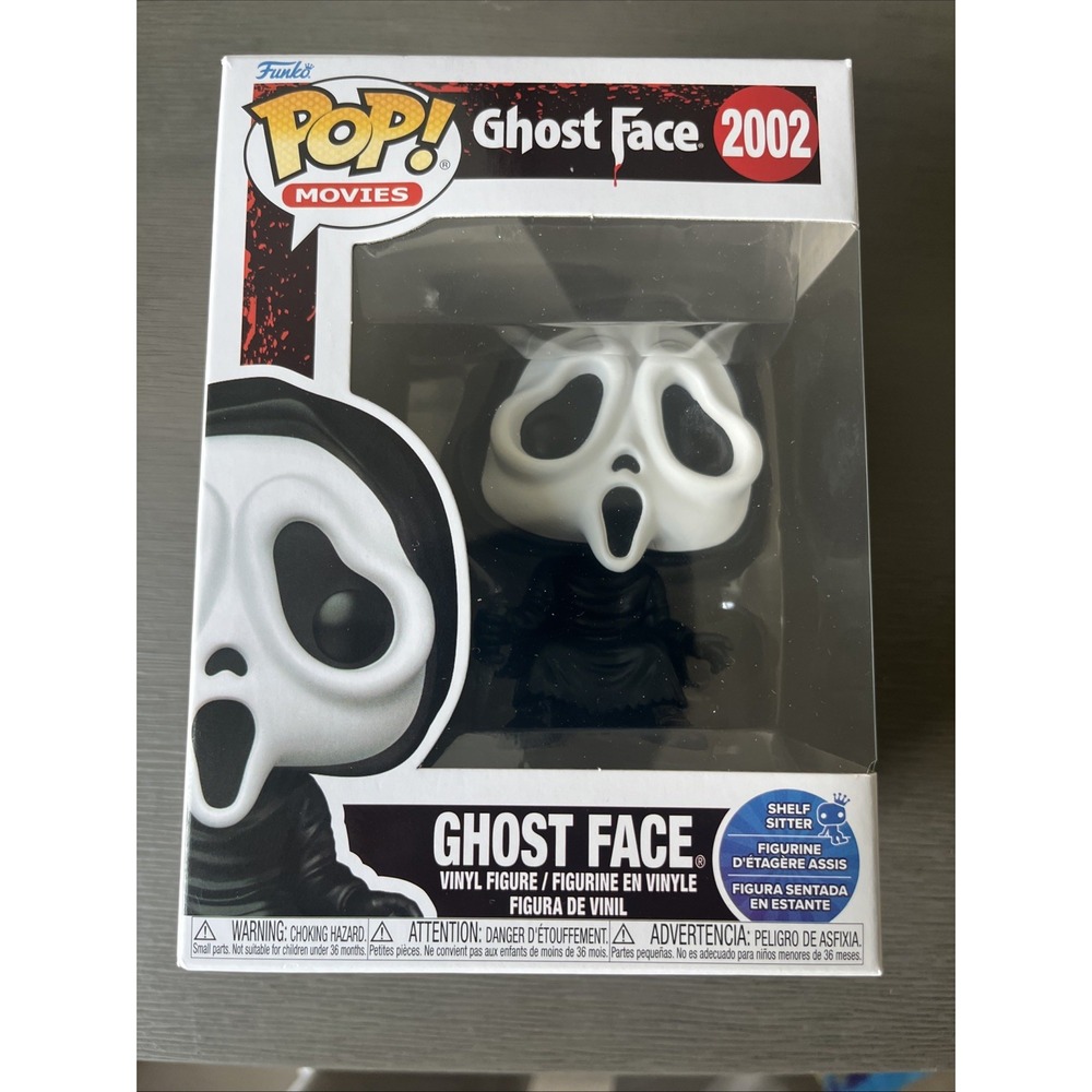 Funko Pop! Ghost Face #2002 Shelf Sitter Figure NEW IN STOCK!